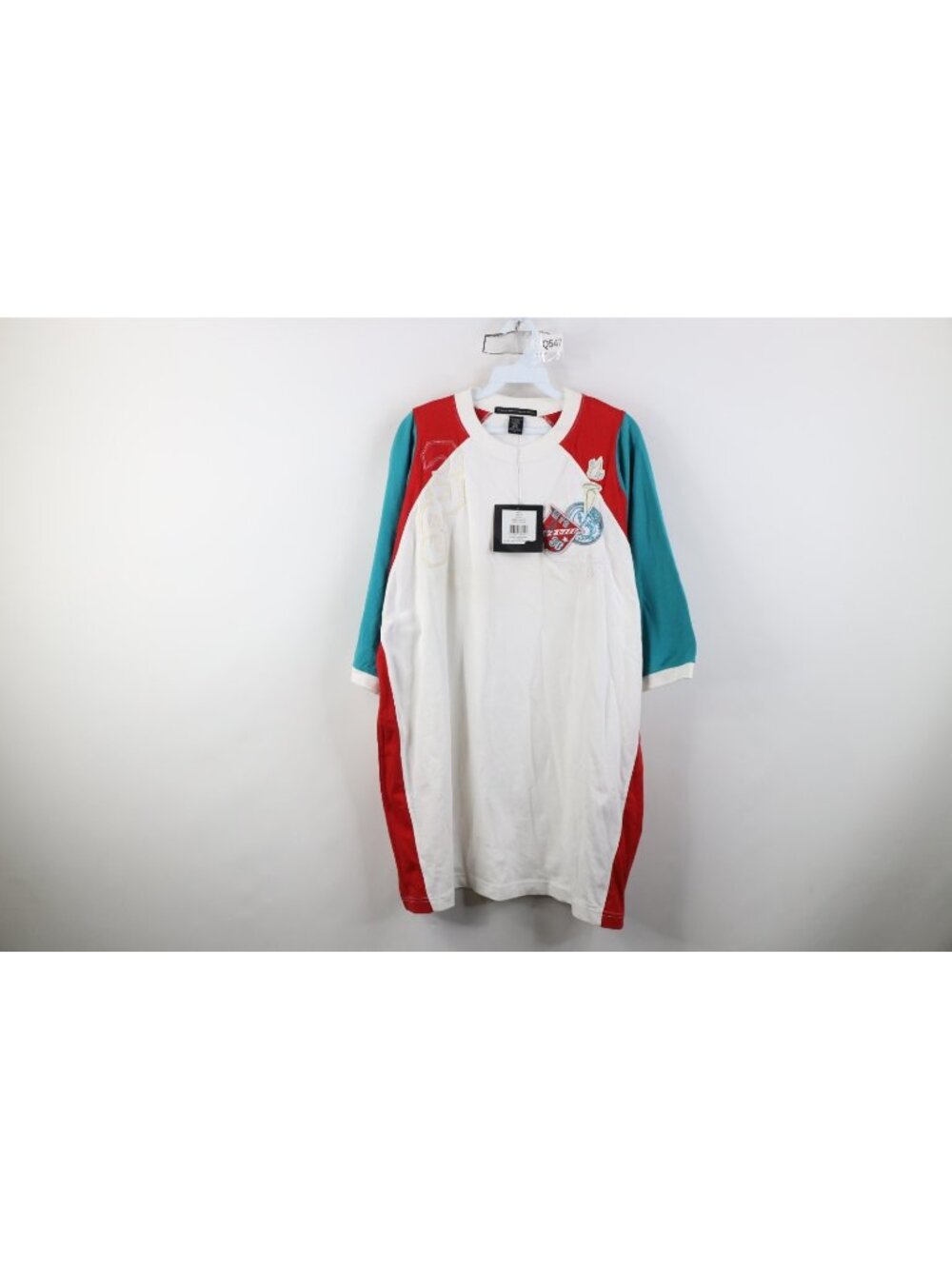 Deadstock Vintage 90s Marithe Francois Girbaud Mens XL Torch Raglan T-Shirt